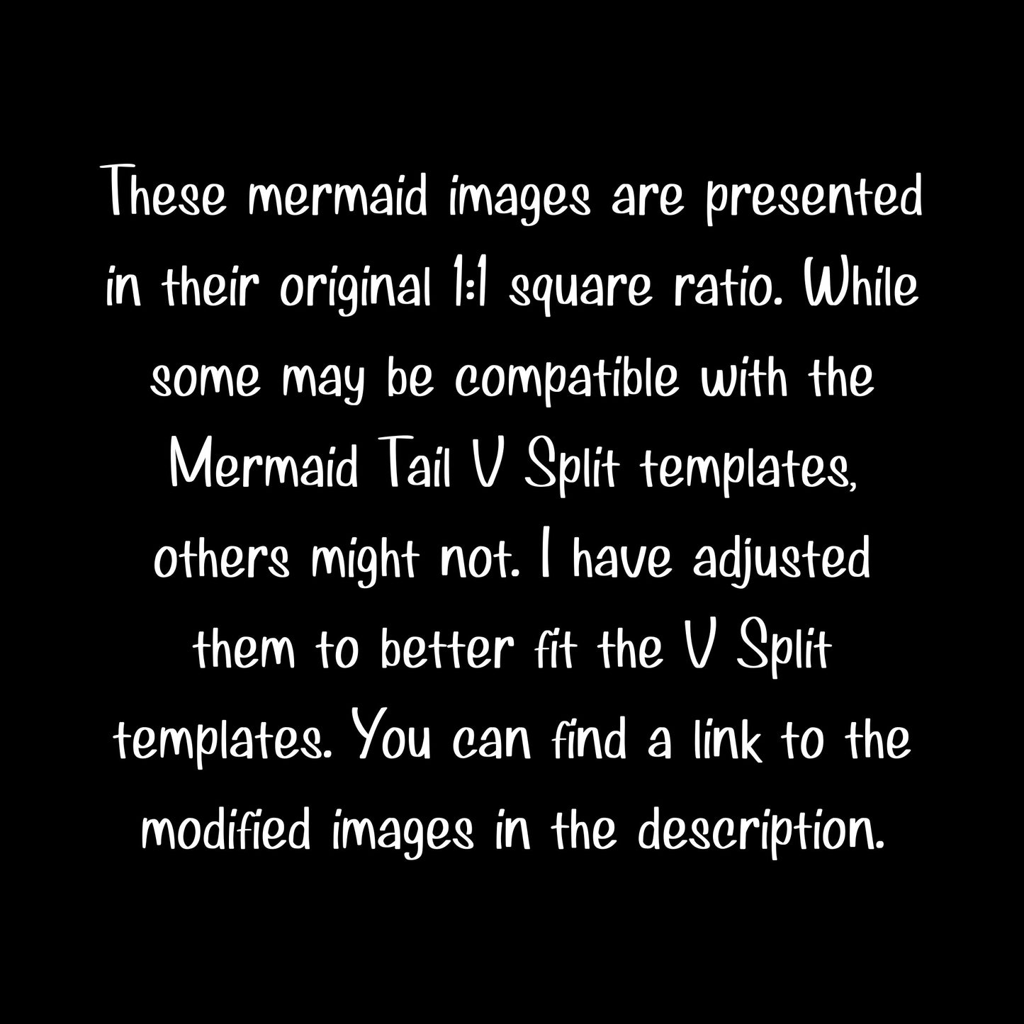 Mermaids Bundle #2 Original Square Size 12 Digital Images (Not Seamless)