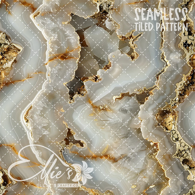 Geode Version 2 - 10 Tiled Pattern Digital Images (Seamless)