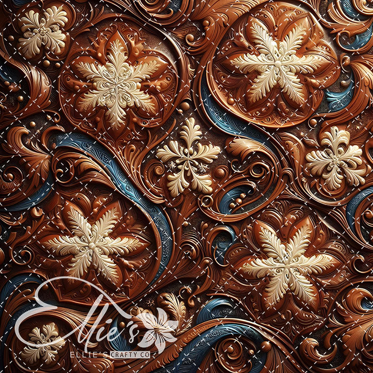 3D Snowflakes 42 Digital Images (Not Seamless)