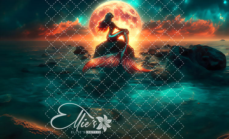 Mermaids Bundle #3 Modified Size 15 Digital Images (Not Seamless)