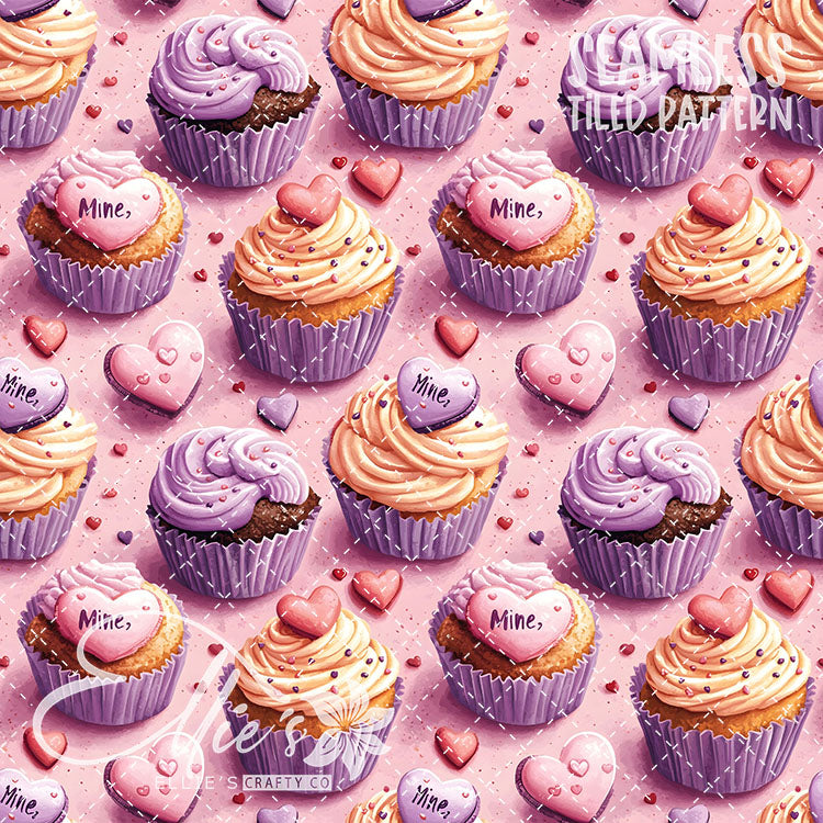 Valentines Sweets Bundle 2 - 20 Tiled Pattern Digital Images (Seamless)