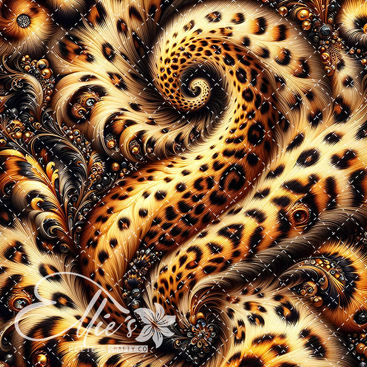 Feathered Leopard V1 20 Digital Images (Not Seamless)