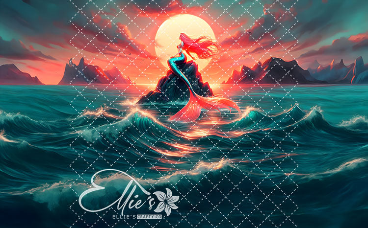 Mermaids Bundle #3 Modified Size 15 Digital Images (Not Seamless)