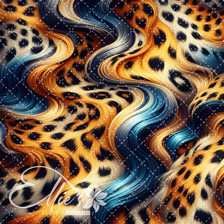 Lisa Frank Leopard V2 20 Digital Images (Not Seamless)