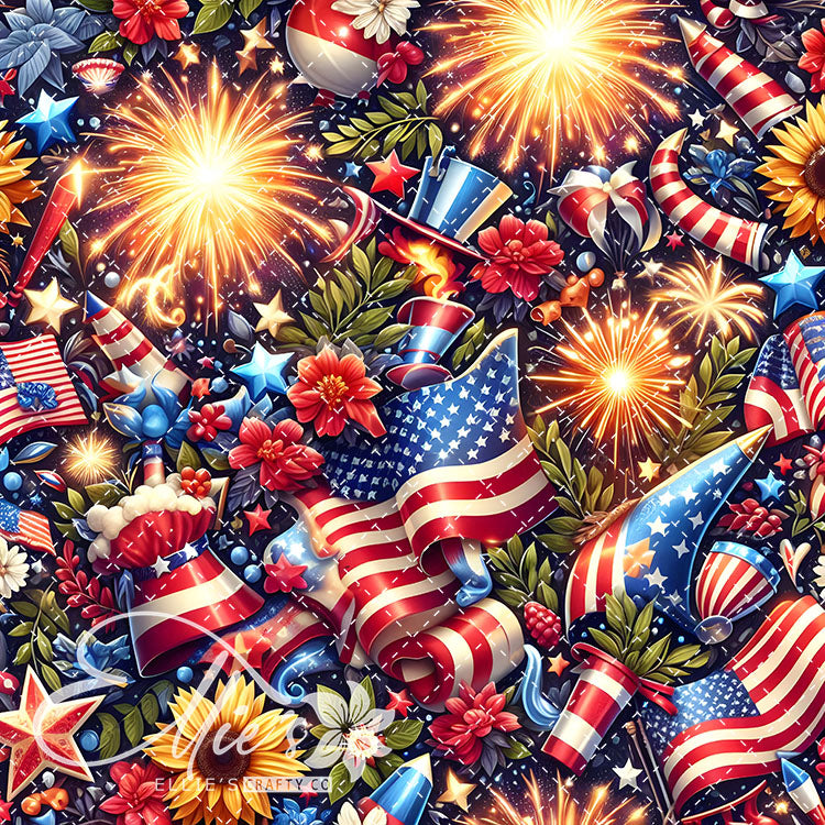 All American V2 15 Digital Images (Not Seamless)