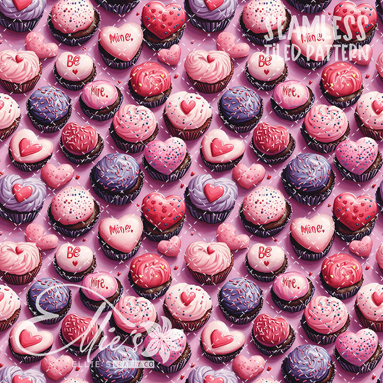 Valentines Sweets Bundle 2 - 20 Tiled Pattern Digital Images (Seamless)
