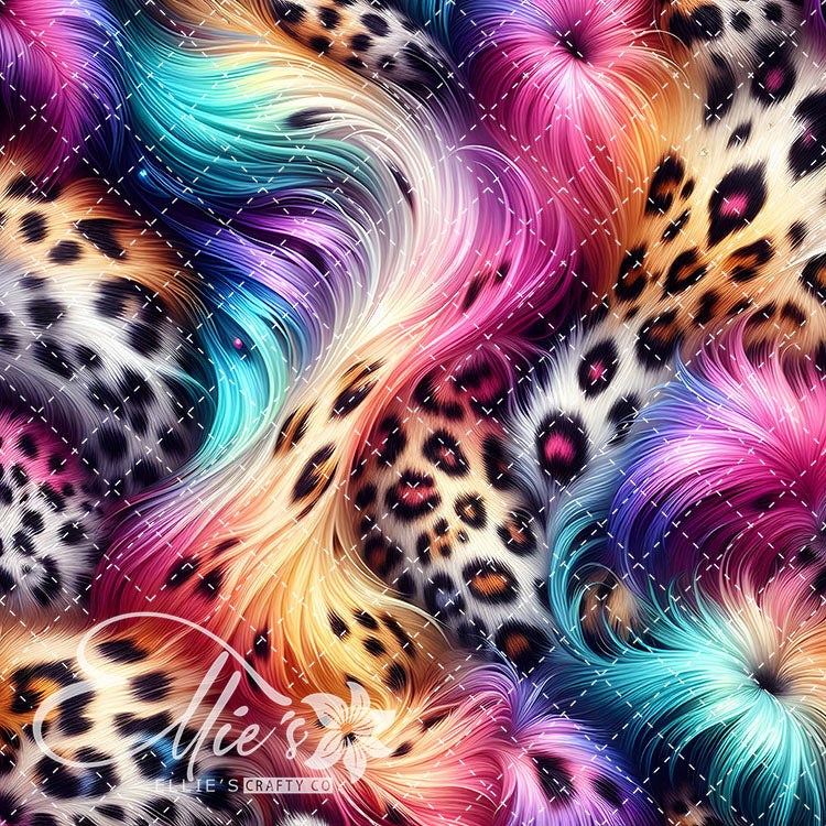 Lisa Frank Leopard V2 20 Digital Images (Not Seamless)