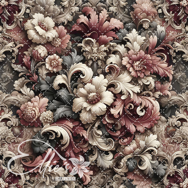 Rococo Blush 20 Digital Images (Not Seamless)