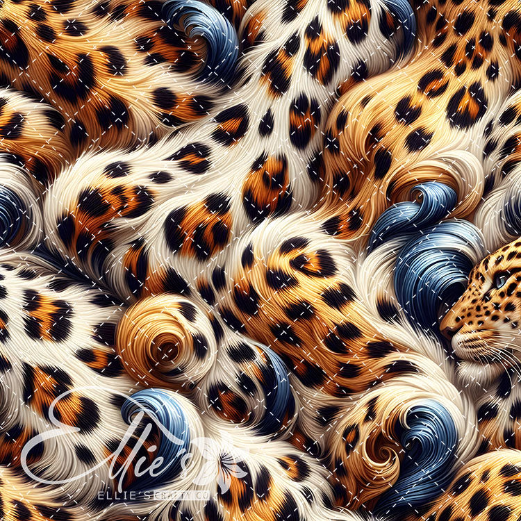Feathered Leopard V1 20 Digital Images (Not Seamless)