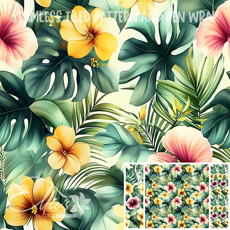 Image 193 - Seamless Tiled Pattern Digital Images for Vinyl/Tumbler Wraps & Pen Wraps
