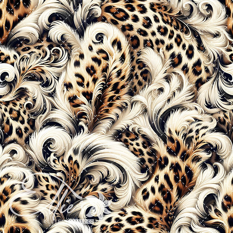 Feathered Leopard V1 20 Digital Images (Not Seamless)