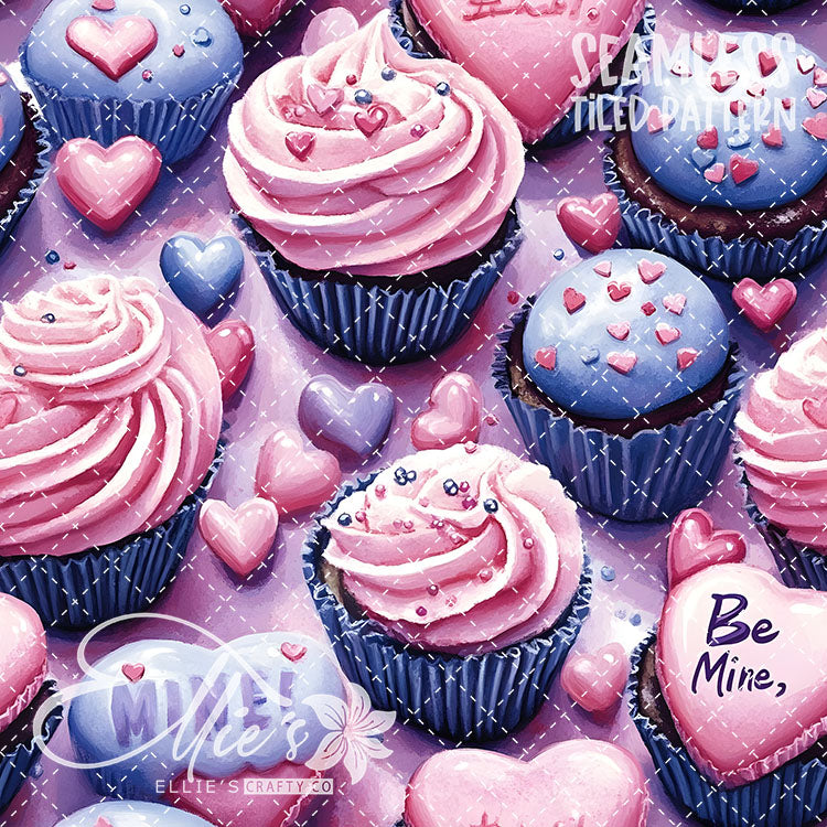 Valentines Sweets Bundle 2 - 20 Tiled Pattern Digital Images (Seamless)