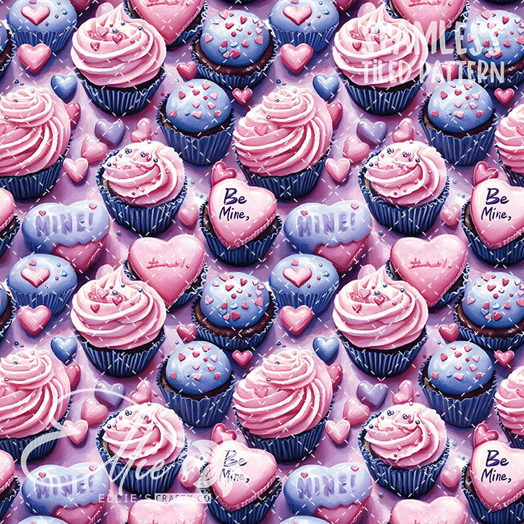 Valentines Sweets Bundle 2 - 20 Tiled Pattern Digital Images (Seamless)