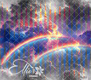 Rainbow - 20 Tiled Pattern Digital Images (Seamless)