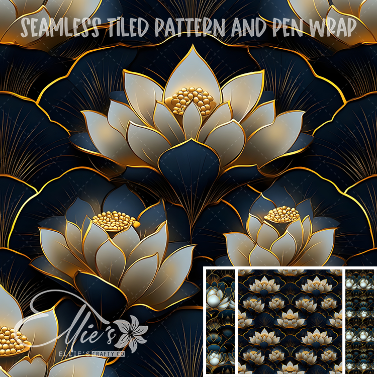 Image 224 - Seamless Tiled Pattern Digital Images for Vinyl/Tumbler Wraps & Pen Wraps