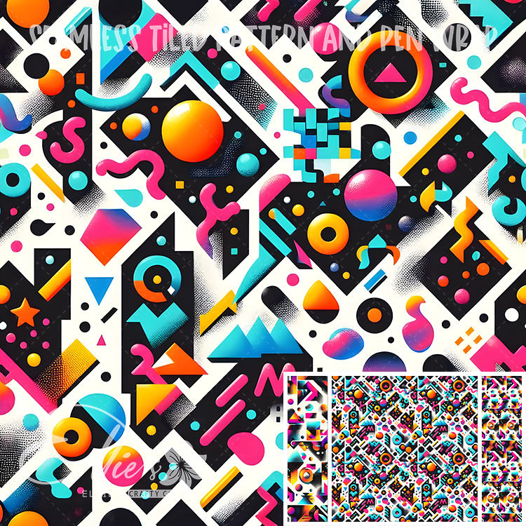 Image 232 - Seamless Tiled Pattern Digital Images for Vinyl/Tumbler Wraps & Pen Wraps