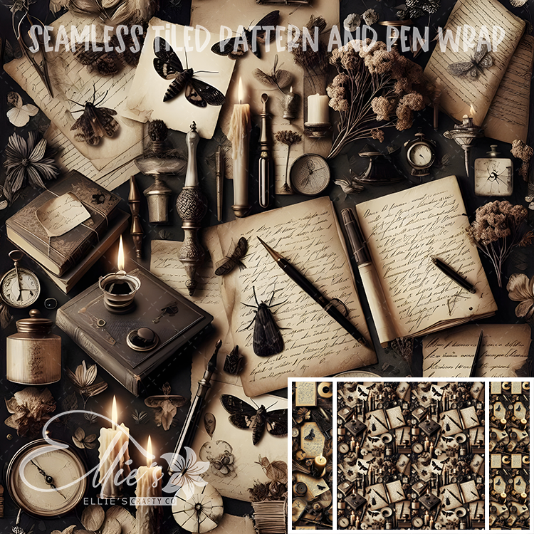 Image 234 - Seamless Tiled Pattern Digital Images for Vinyl/Tumbler Wraps & Pen Wraps
