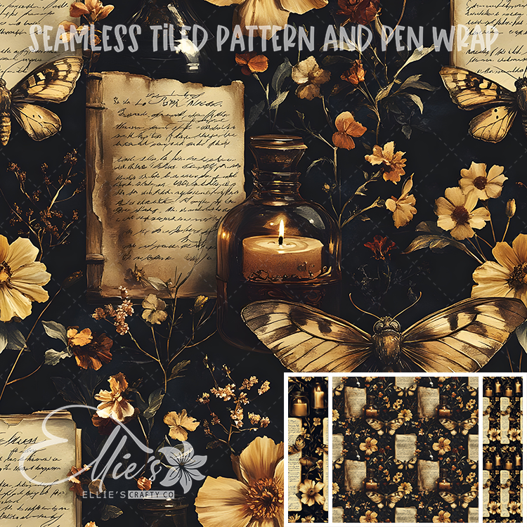 Image 236 - Seamless Tiled Pattern Digital Images for Vinyl/Tumbler Wraps & Pen Wraps
