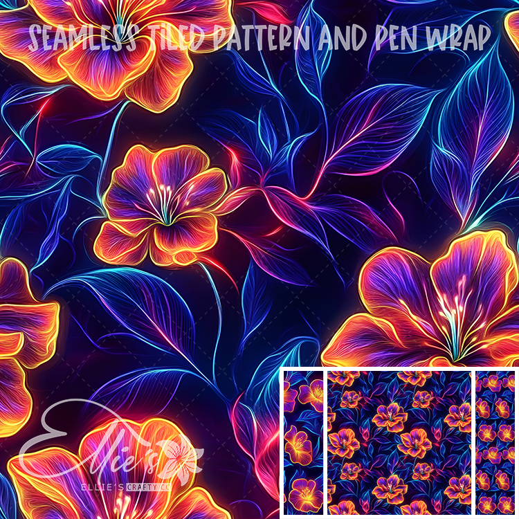 Image 239 - Seamless Tiled Pattern Digital Images for Vinyl/Tumbler Wraps & Pen Wraps