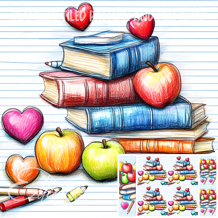 Image 251 - Seamless Tiled Pattern Digital Images for Vinyl/Tumbler Wraps & Pen Wraps