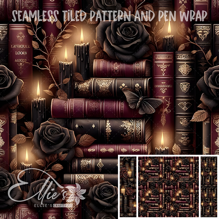 Image 264 - Seamless Tiled Pattern Digital Images for Vinyl/Tumbler Wraps & Pen Wraps