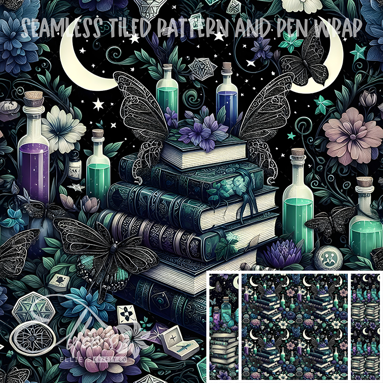 Image 266 - Seamless Tiled Pattern Digital Images for Vinyl/Tumbler Wraps & Pen Wraps