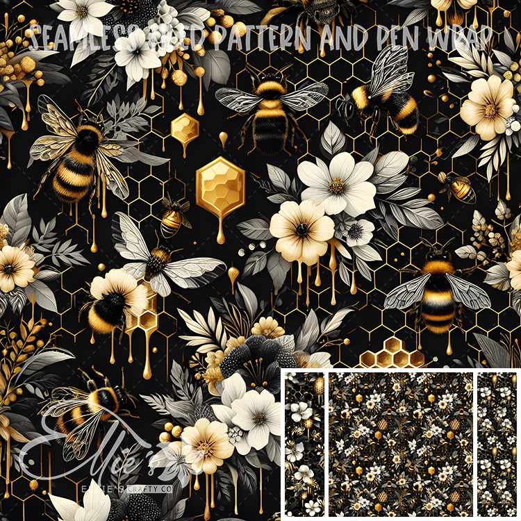 Image 293 - Seamless Tiled Pattern Digital Images for Vinyl/Tumbler Wraps & Pen Wraps