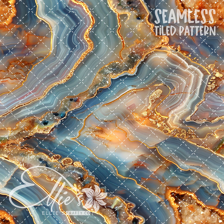 Geode Version 2 - 10 Tiled Pattern Digital Images (Seamless)