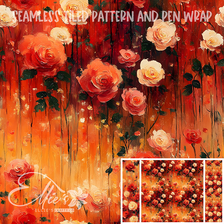 Image 30 - Seamless Tiled Pattern Digital Images for Vinyl/Tumbler Wraps & Pen Wraps