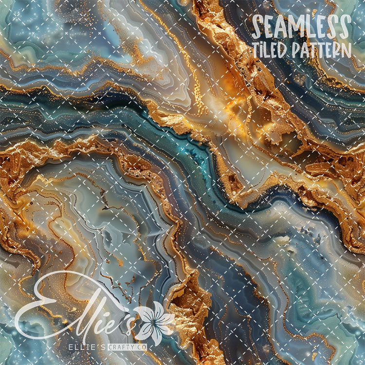 Geode Version 1 - 10 Tiled Pattern Digital Images (Seamless)