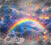 Rainbow - 20 Tiled Pattern Digital Images (Seamless)