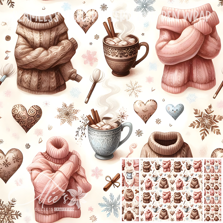 Image 466 - Seamless Tiled Pattern Digital Images for Vinyl/Tumbler Wraps & Pen Wraps