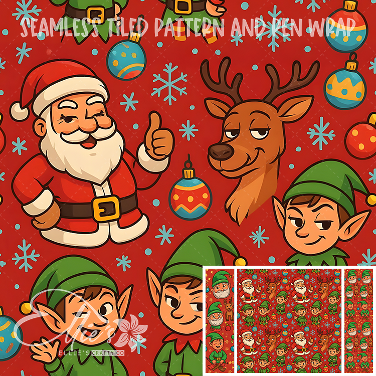 Image 469 - Seamless Tiled Pattern Digital Images for Vinyl/Tumbler Wraps & Pen Wraps