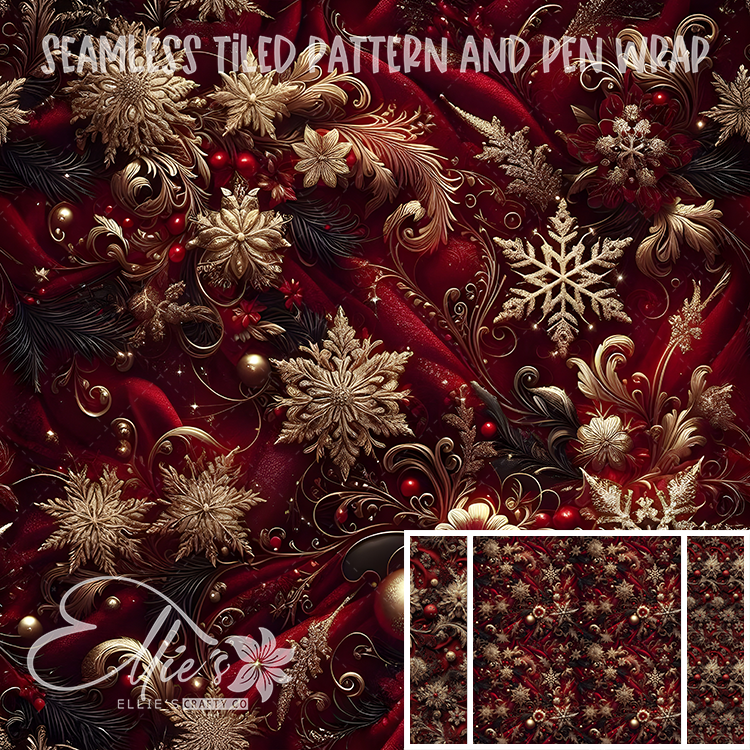 Image 476 - Seamless Tiled Pattern Digital Images for Vinyl/Tumbler Wraps & Pen Wraps