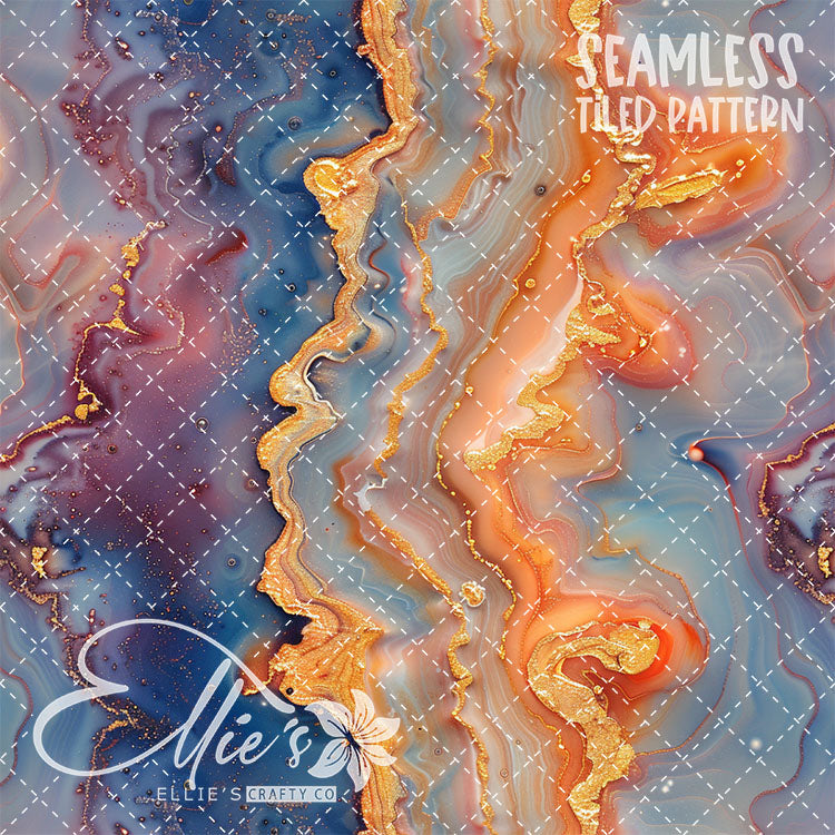 Geode Version 1 - 10 Tiled Pattern Digital Images (Seamless)