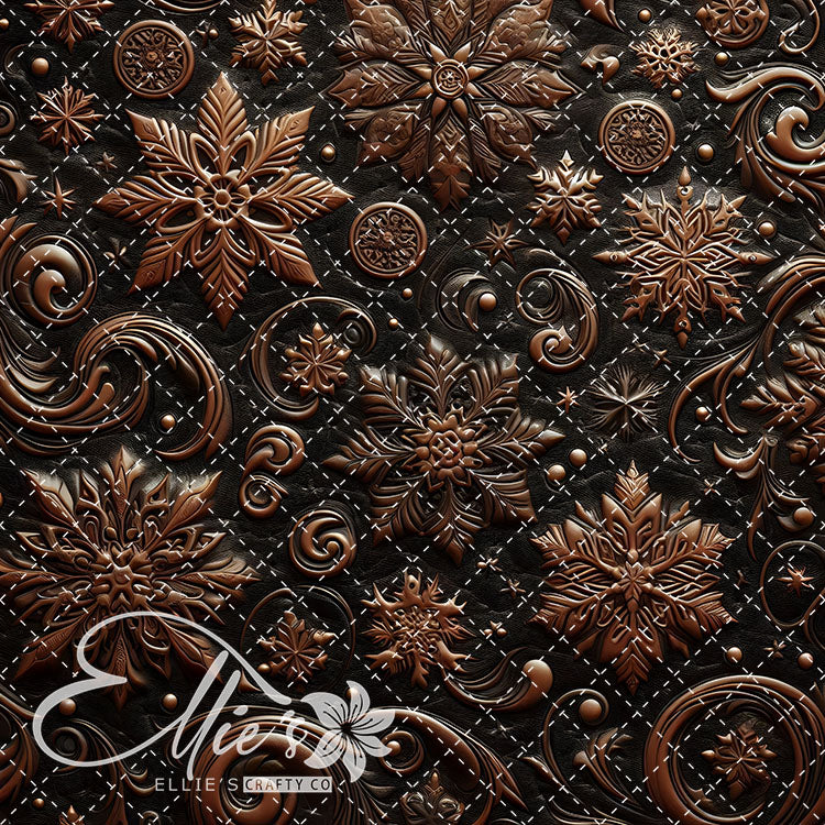 3D Snowflakes 42 Digital Images (Not Seamless)