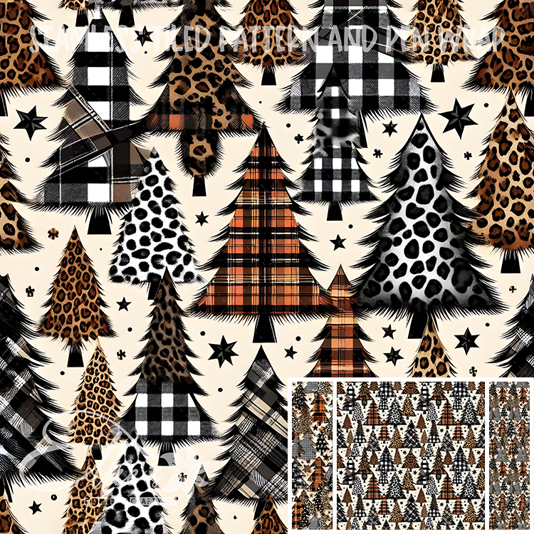 Image 506 - Seamless Tiled Pattern Digital Images for Vinyl/Tumbler Wraps & Pen Wraps