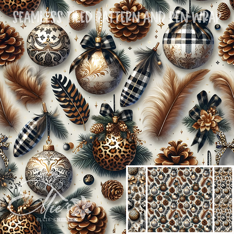 Image 507 - Seamless Tiled Pattern Digital Images for Vinyl/Tumbler Wraps & Pen Wraps