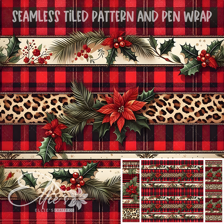 Image 512 - Seamless Tiled Pattern Digital Images for Vinyl/Tumbler Wraps & Pen Wraps