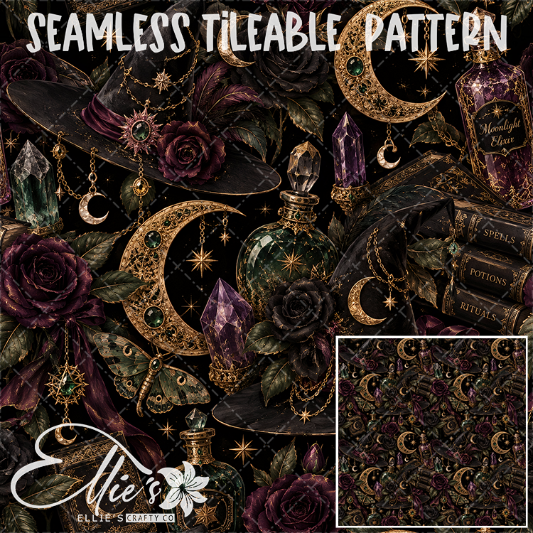 Image 522 - Seamless Tiled Pattern Digital Images for Vinyl/Tumbler Wraps