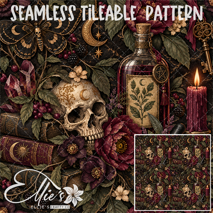 Image 526 - Seamless Tiled Pattern Digital Images for Vinyl/Tumbler Wraps