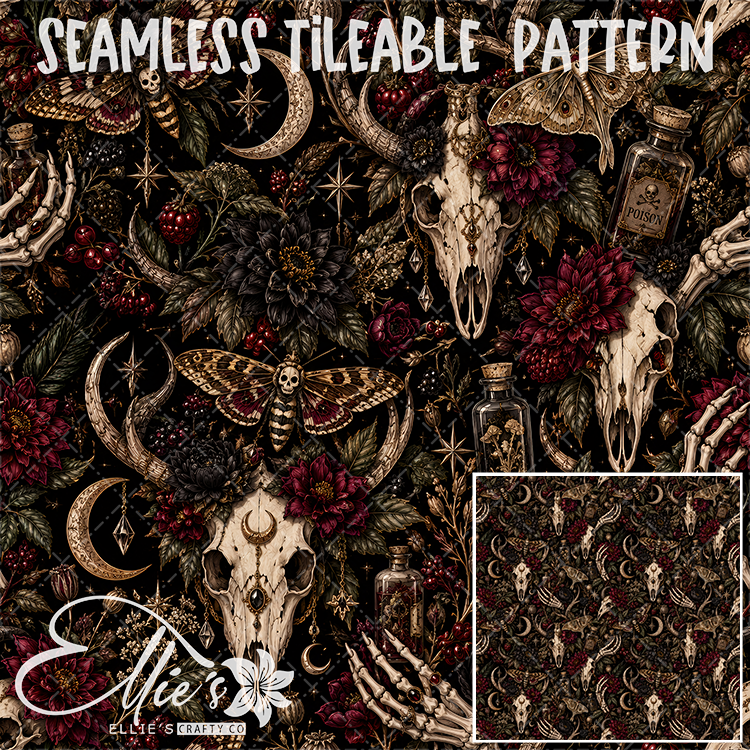Image 536 - Seamless Tiled Pattern Digital Images for Vinyl/Tumbler Wraps