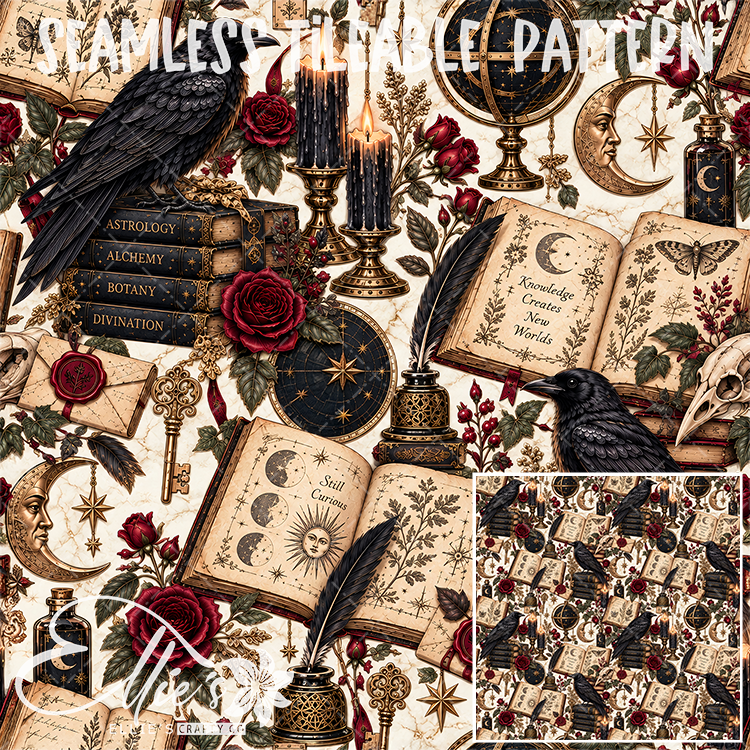 Image 537 - Seamless Tiled Pattern Digital Images for Vinyl/Tumbler Wraps