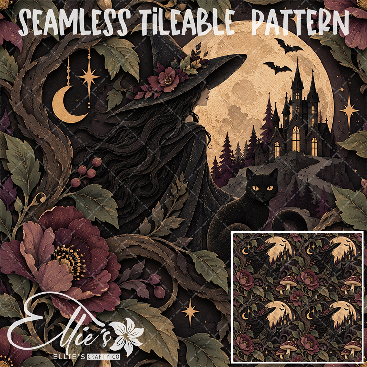 Image 590 - Seamless Tiled Pattern Digital Images for Vinyl/Tumbler Wraps