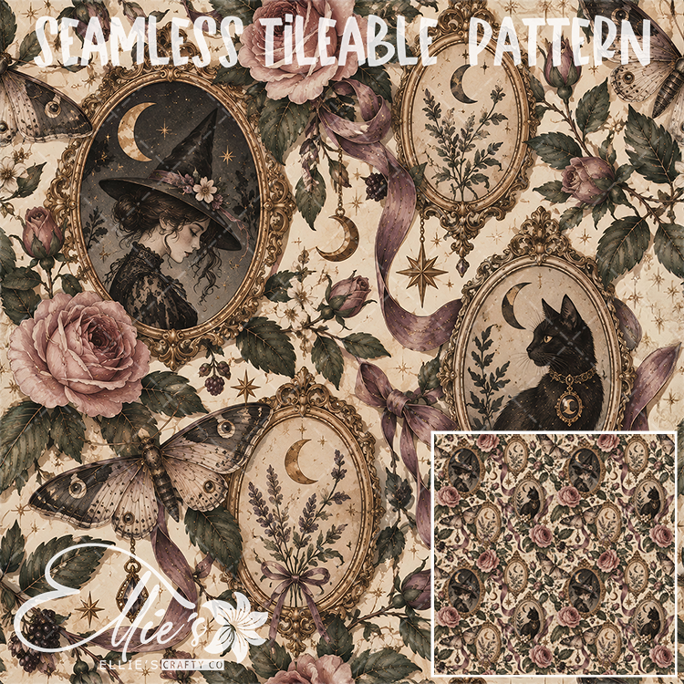 Image 638 - Seamless Tiled Pattern Digital Images for Vinyl/Tumbler Wraps