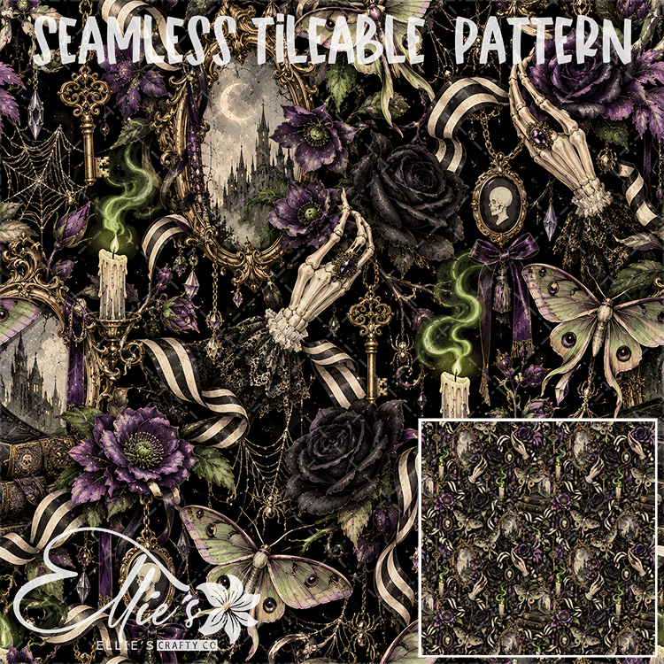 Image 647 - Seamless Tiled Pattern Digital Images for Vinyl/Tumbler Wraps