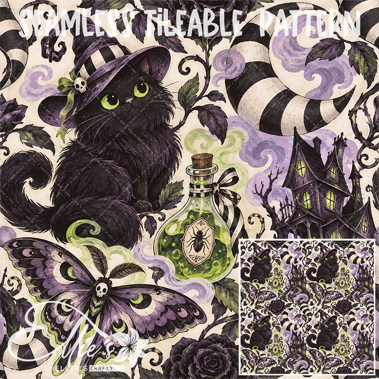 Image 664 - Seamless Tiled Pattern Digital Images for Vinyl/Tumbler Wraps