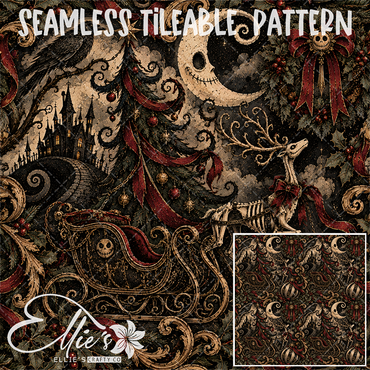 Image 681 - Seamless Tiled Pattern Digital Images for Vinyl/Tumbler Wraps