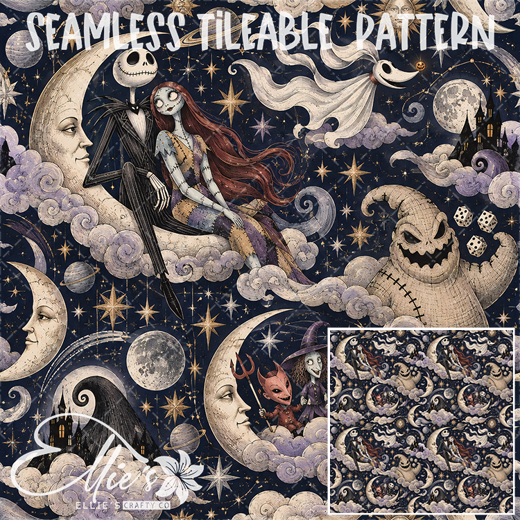 Image 692 - Seamless Tiled Pattern Digital Images for Vinyl/Tumbler Wraps