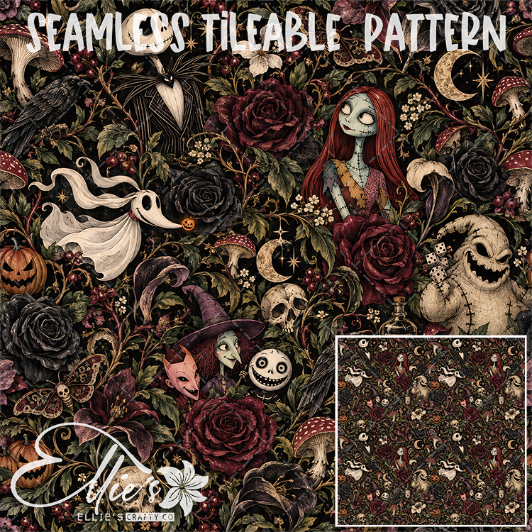 Image 698 - Seamless Tiled Pattern Digital Images for Vinyl/Tumbler Wraps